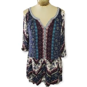 Tokyo Darling Bohemian Print Dress